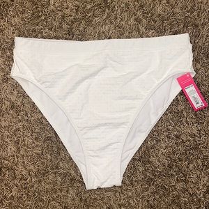 High waist bikini bottom